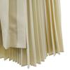 Lily Brown Long Length Corset Pleated Skirt Beige Women Used