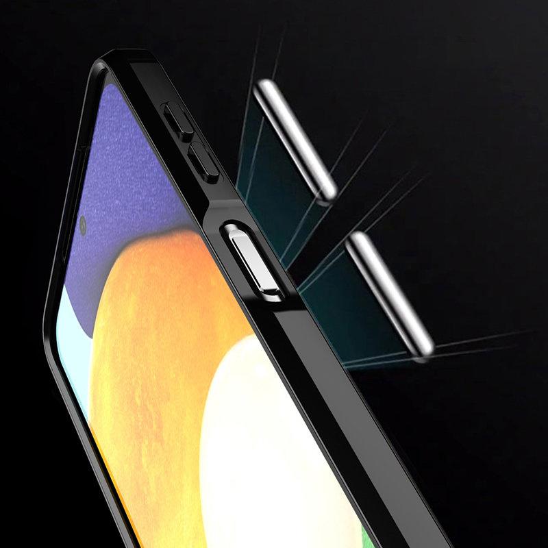 Flexible Carbon Cover for Samsung Galaxy A22 4G - Black