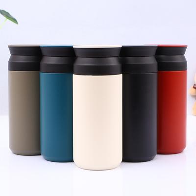 350ML Thermos Stainless Steel Coffee Cup Vacuum Flask Outdoor Fashion Portable Travel Mug Water Bottle