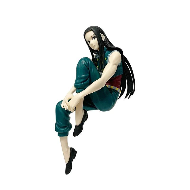 14Cm For Hunter  Anime Figure - Illumi, Hisoka Action Figure & Noodle Stopper  Room Decoration, Pvc Noodle Stopper Model Toy