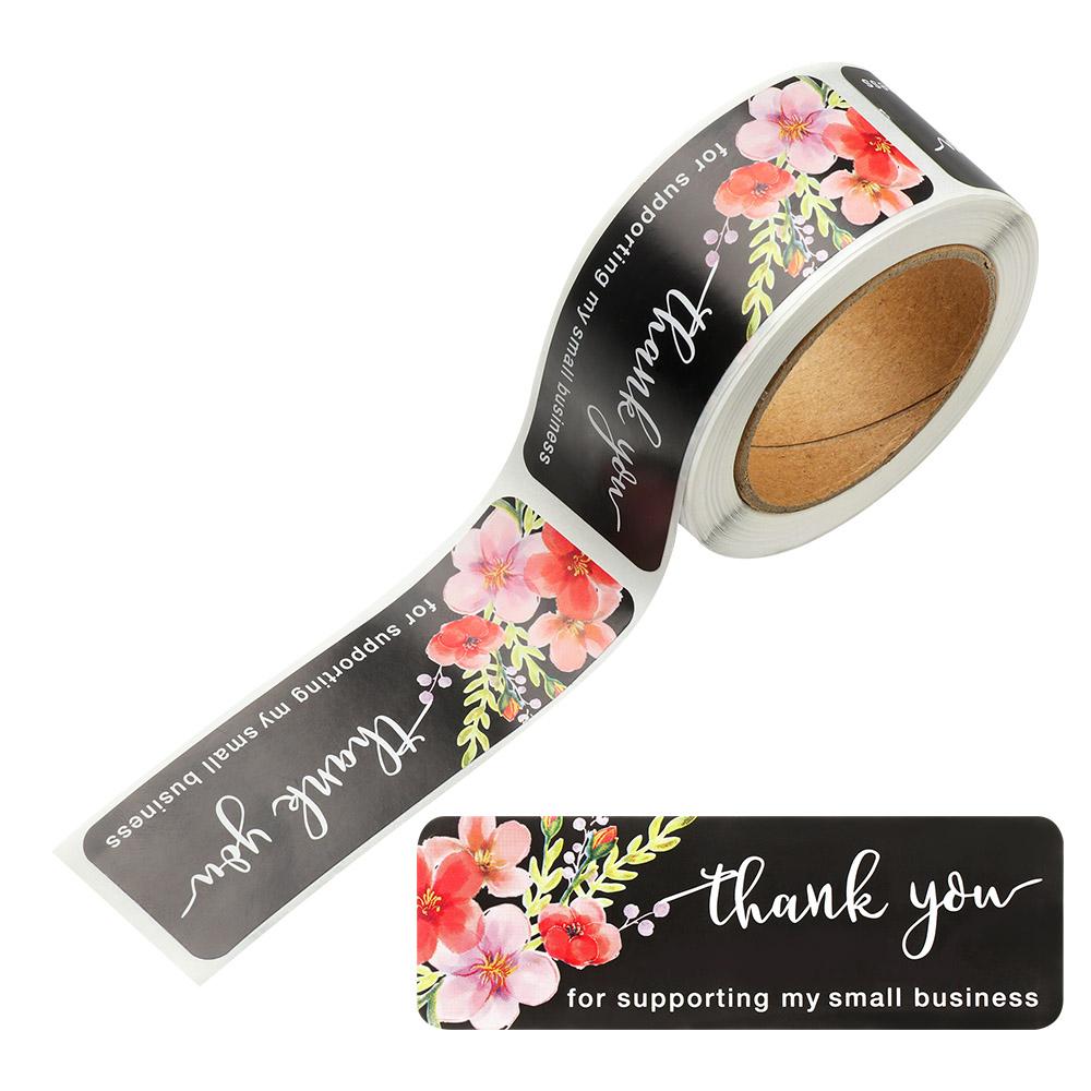 120PCS Thank You For Your Orders Stickers Sealing Labels Small Business Packaging Decals Gifts Wrapping Party Crafts Supplies