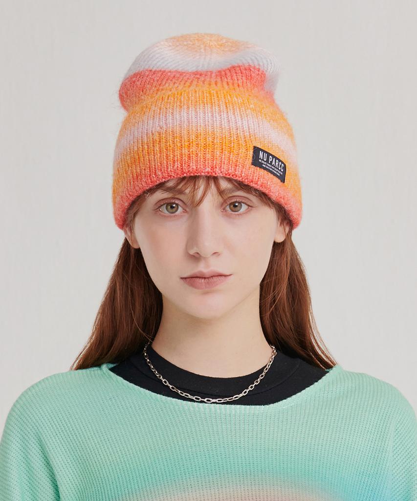 NU PARCC Unisex Gradient Beanie - Red