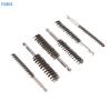 1/6PCS Drill Bore Cleaning Brush 1/4 " Hexagonal Handle Stainless Steel Wire Brush For Anti-rust Cleaning Of Pipe Ports 8-19mm