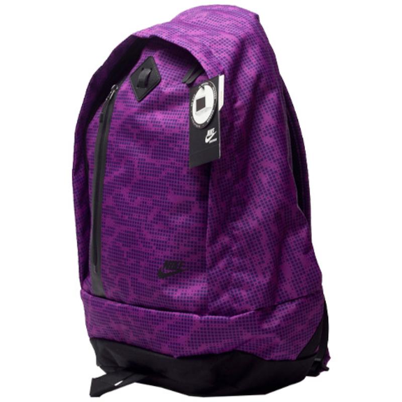 Nike Polyester Backpack Regular Unisex Purple Casual
