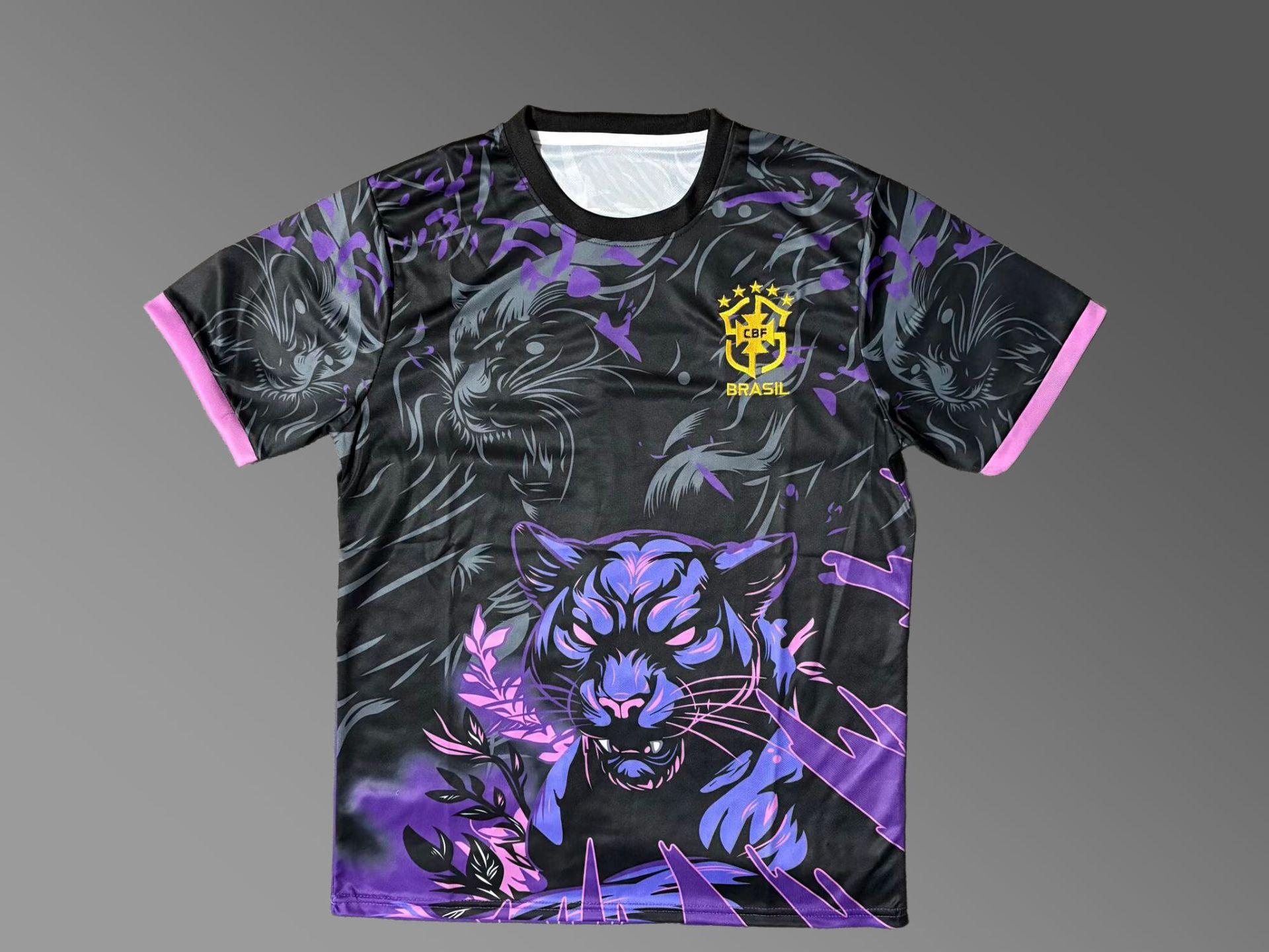 2627 Cross-border fans Brazil Resvinicius Cunha Pedro special edition jersey football jersey top S