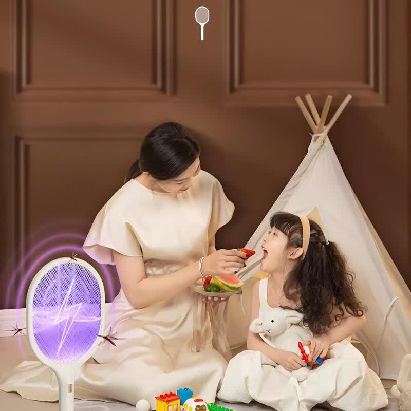 LISM Rechargeable Foldable Electric Mosquito Swatter & Killer Lamp