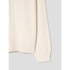 8SECONDS Modified Ribbed Loose Fit Collar Pullover Ivory