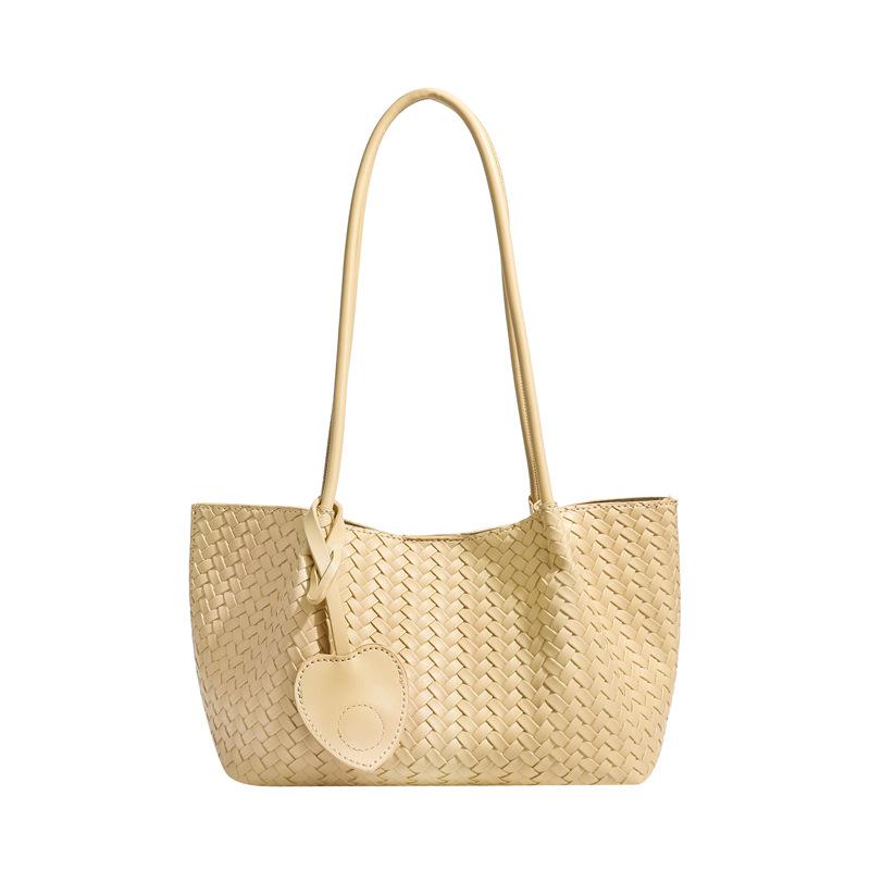 Handheld Tote Bag - Large Capacity Fashionable Food Basket Bag - Single Shoulder Mother-and-child Bag Casually