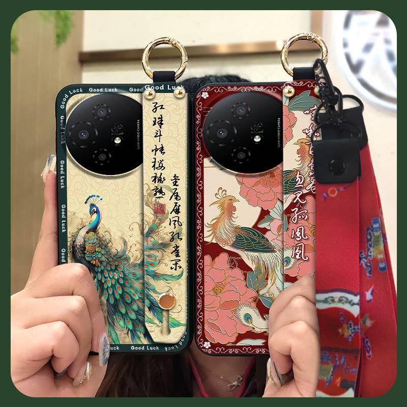 Uchwyt na telefon Wytrzymałe etui na telefon Dla TCL 50 Nxtpaper 5G/50Pro Nxtpaper 5G Odporne na wstrząsy Miękkie etui Pyłoszczelne Silikonowe Dla Mamy