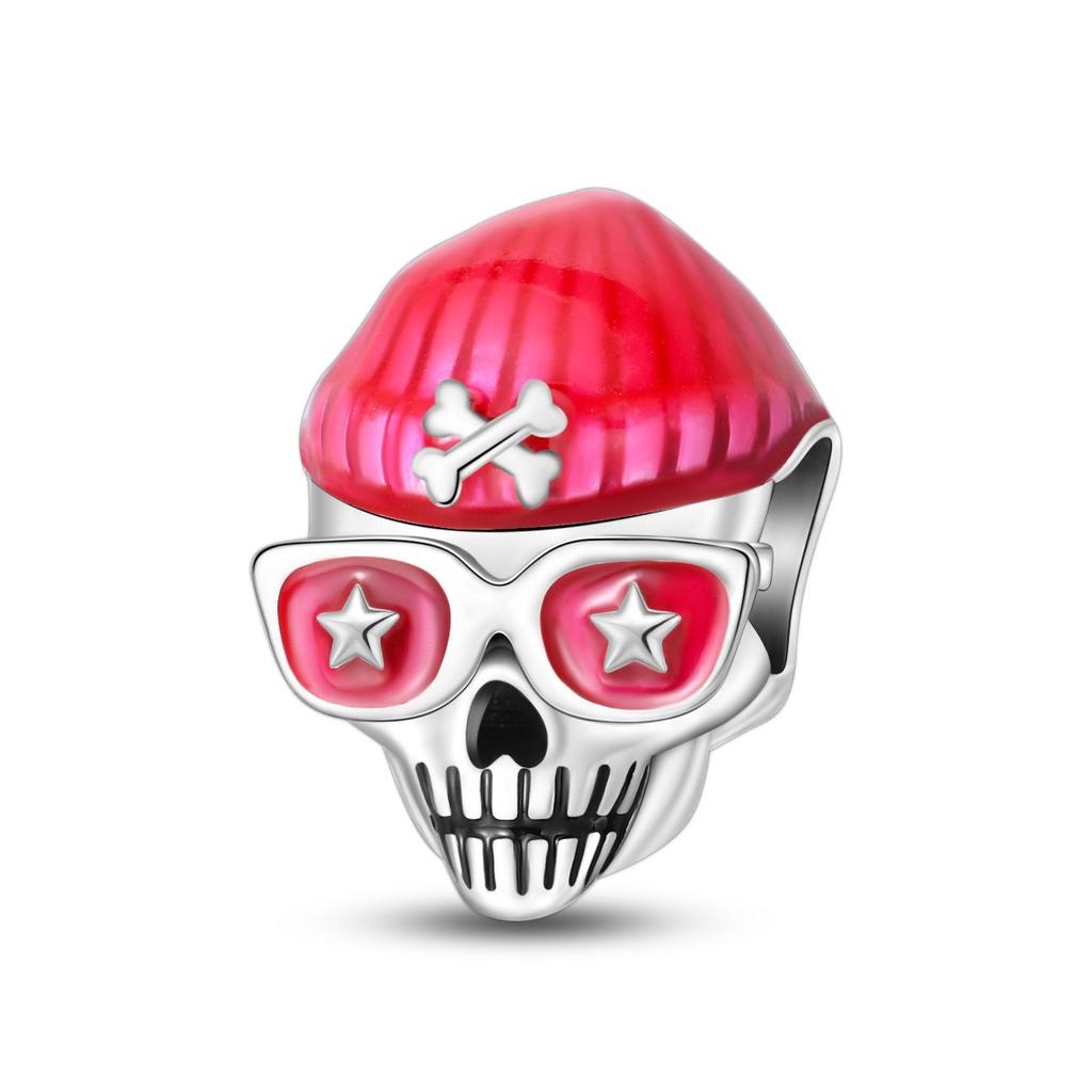 2026 Halloween Ciondolo Zucca Caramella Ciondolo Perline Gioielli Bracciale Accessori Argento 925