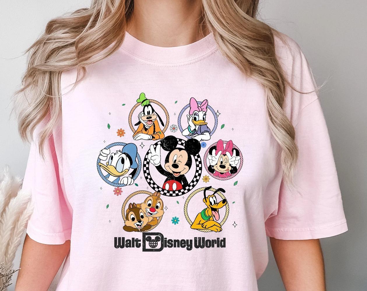 

Walt Disney World Shirt Mickey and Friends Shirt Mickey and Co Shirt Crewneck Shirt Disney Shirts Disney Trip Shirt S