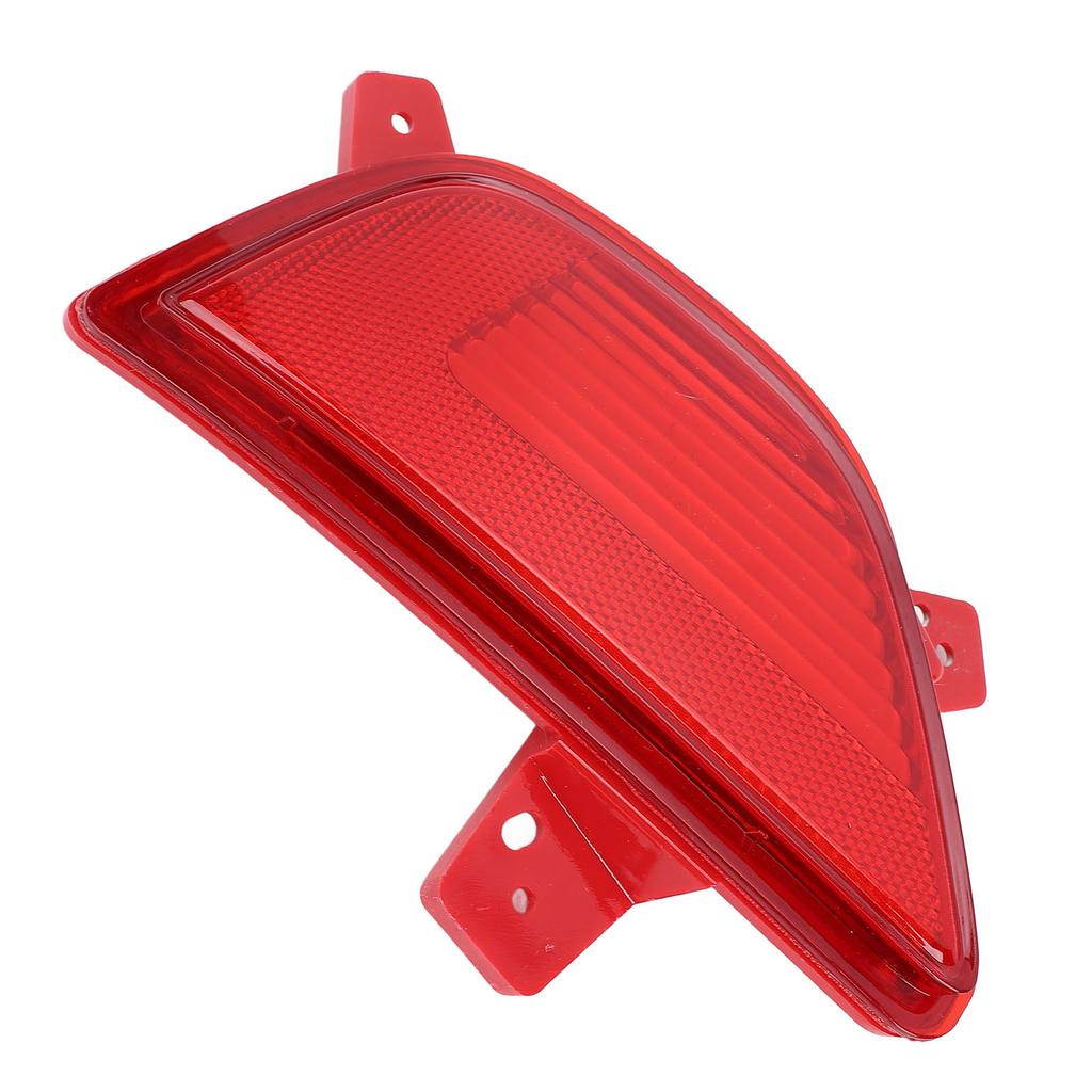 Rear Bumper Reflector Improve Driving Safety Waterproofing ABS Plastic Red Lens Bumper Reflector Cover