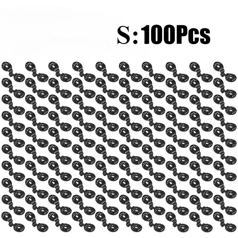 30-100pcs Shade Cloth Clips Heavy Duty Lock Grip Greenhouse Film Clip Hang Expand Instant Grommet Sunshade Net Fix Clips Tool