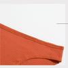 Damen Baumwoll-Slips Atmungsaktive Slips Niedrige Taille Slips Sport Einfarbig Weich Hautfreundliche Unterwäsche Tägliches Tragen S-XXL