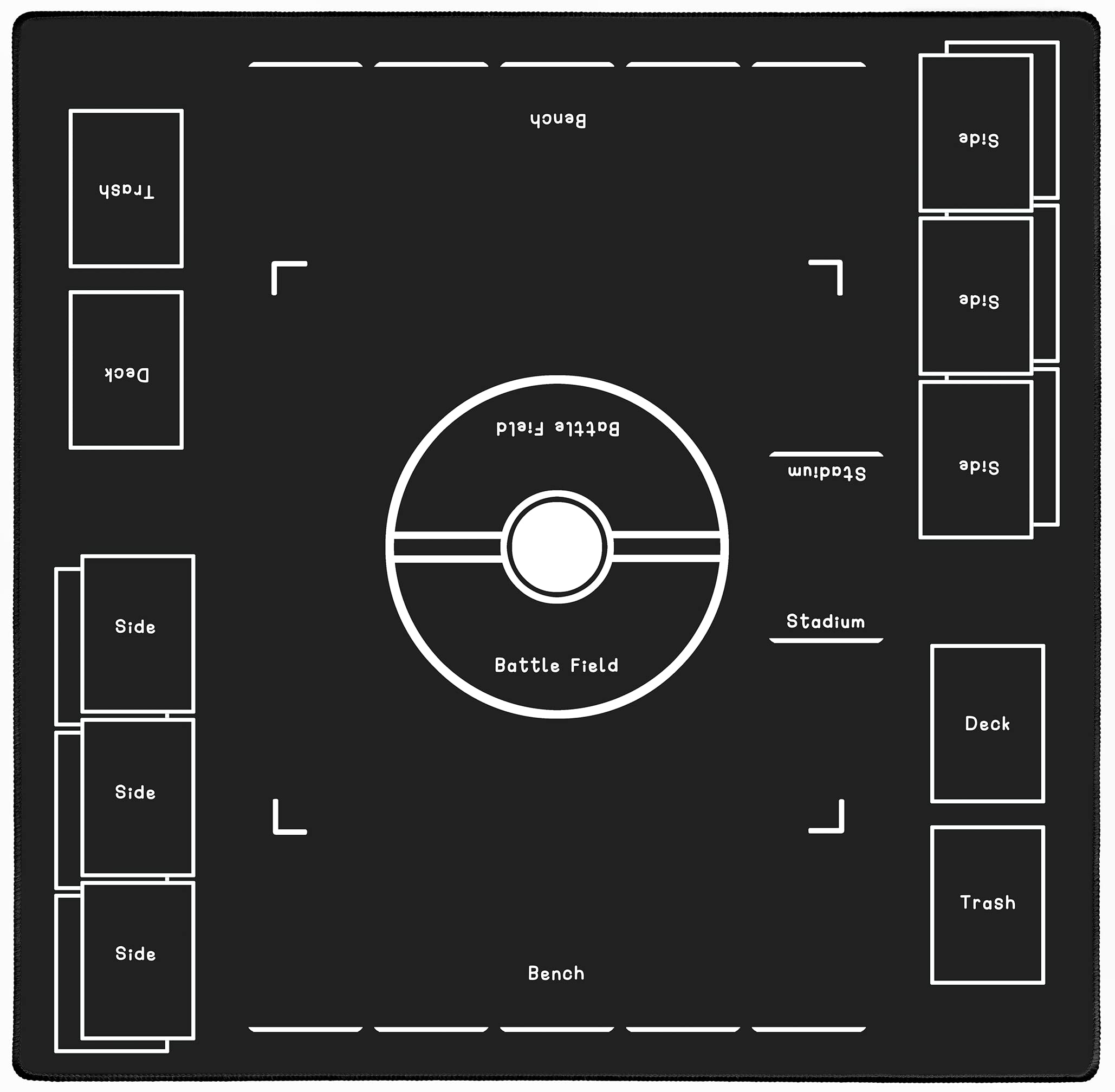 

OTOlife 3mm Thick Play Fully Sewn Rubber Play with Dedicated 600D Waterproof Storage Card 60x60cm Thick 3mm Mat, Mat, Non-Slip, Outdoor-Grade Bag,