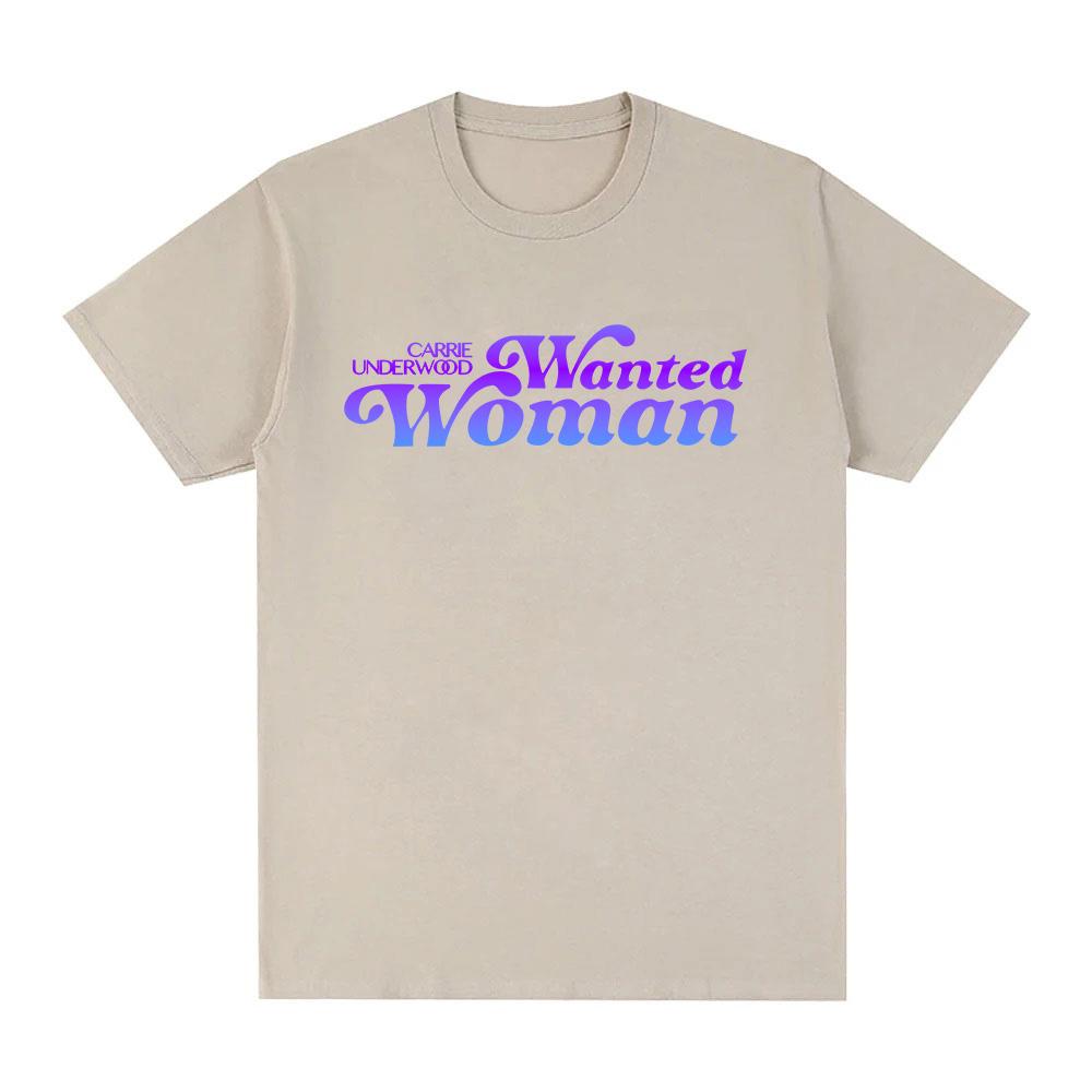 Carrie Underwood TShirt Graphic Printing Cotton Tshirts Comfortable Soft Oneck Camisetas Short Sleeve Casual Women Camisetas S