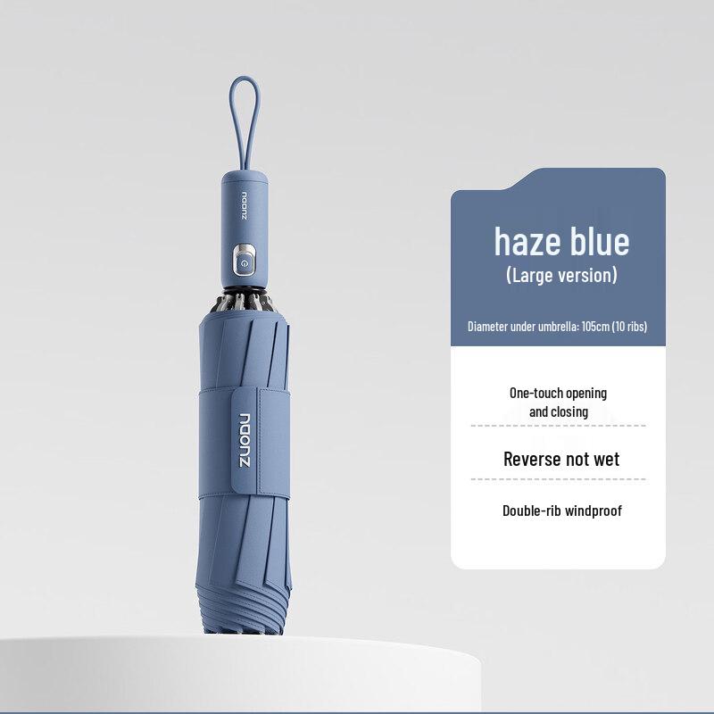 ZUODU Automatic Windproof Reverse Umbrella
