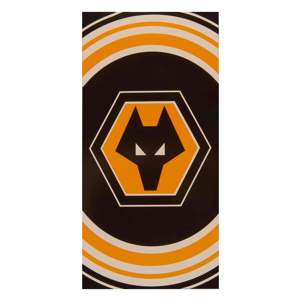 Wolverhampton Wanderers FC Crest Beach Towel