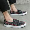 New Stylish Mens Slip on Shoes 2024 Leather Fashion Mens Sneakers Men Casual Summer Casual Shoes Male Comfortable Driving Shoe