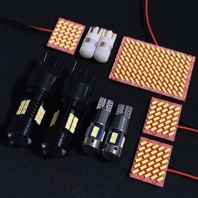 KaoKaoMarket Super Burst Outlander CW4W CW5W LED Room Lamp Set 4014SMD Panel Circuit Back