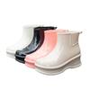Rain Shoes Women's Fashion Outer Wear Waterproof Overshoes Women's Thick-soled Water Boots Non-slip Short Soft-soled Wear-resistant Rain Boots