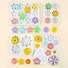 Mini Rose Camellia Flower Silicone Sugarcraft Mold Cookie Cupcake Chocolate Baking Mold Fondant Cake Decorating Tools