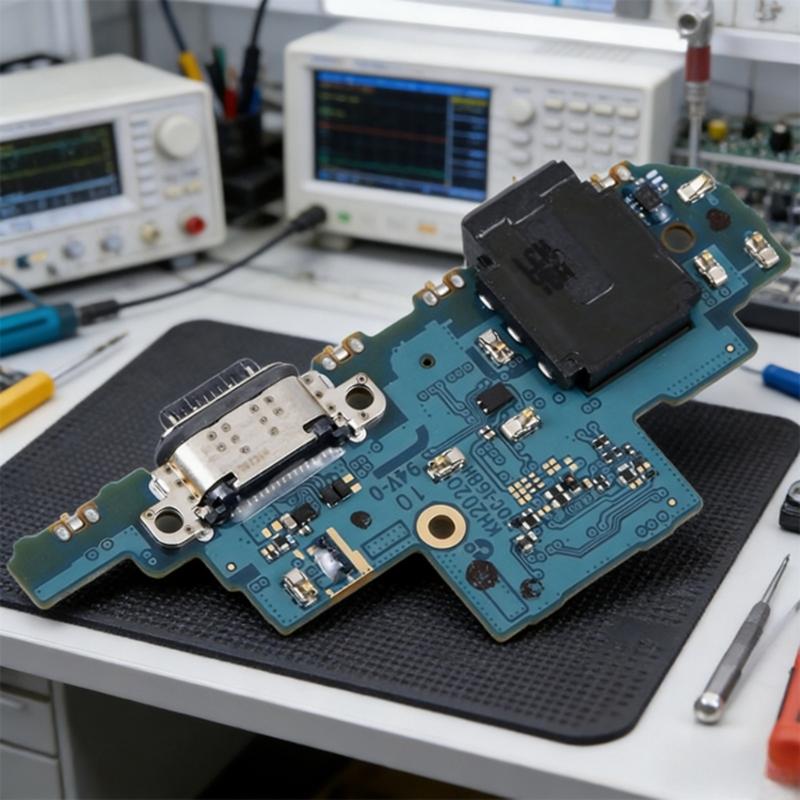 Charging Port For A52S SMA528B Circuit Board USB C 15W Fast Charging 5Gbps Data Syncs Component