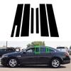 Car Window Cover Pillar Posts Column Door Stickers Glossy Black Accessories for Ford Taurus Keyless 2010-2019 Auto Styling