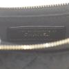 Chanel 24th Year Gift Black Velour Half Moon Chen Shoulder Bag Shoulder Bag blackUsed