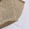 Beach Handbag Bohemian Beach Bag Hollow Out Hollow Shoulder Bag Casual Straw Woven Bag  Travel