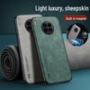 Huawei MatePro Lambskin Magnetic Phone Case - High-End, Anti-Fingerprint Lens Protection