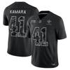 2026 NFL Tribute Black Full Embroidered T-Shirt Casual Sports Top