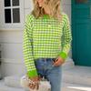 Women's Large Size Bottoming Sweater Knitted Sweater Comfortable Women's Clothing
