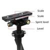 Stabilizzatore Video per Fotocamera S40 Portatile Steadycam da 15,8"/40cm per DSLR Steadicam Video AEE con Piastra a Rilascio Rapido