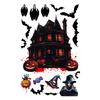 Halloween Decorations Horror Static Stickers Creative Death Glass Stickers