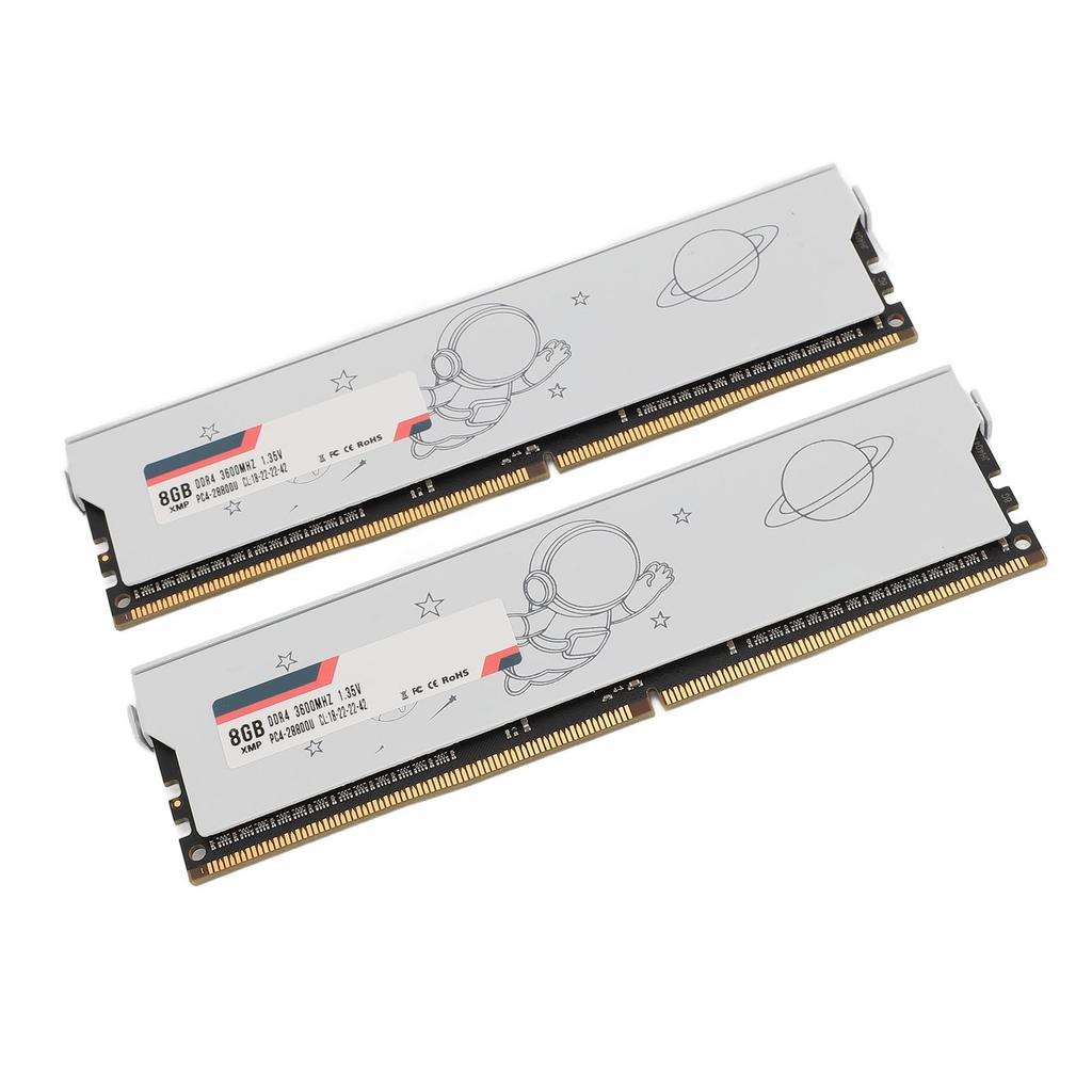 DDR4 RAM XMP CL18‑22‑22‑42 28800 25600 Bandwidth PCB Metal High Density Desktop Gaming PC Memory Module for Computer