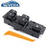 NEVOSA 93570-1R101 93580-1R000 Front Left Window Lifter Switch Passenger Single Button For Hyundai Solaris Accent 2011 2012 2013