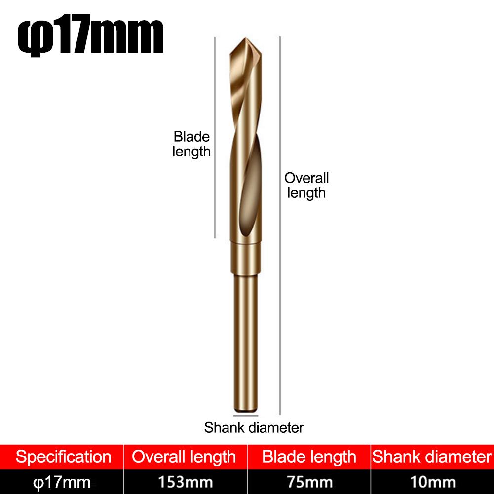 High Speed Steel Drill HSS Cobalt Drill Bit 135° Point Angle BS328 Standard Cutting Oil Recommended DIN 338 Standard