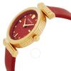 Versace Regalia Quartz Crystal Red Dial Ladies Watch Ve6j00423