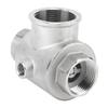 5 Way Check Valve DN32 Aluminium Alloy Backflow Preventer Female Male Spring Thread Preventer