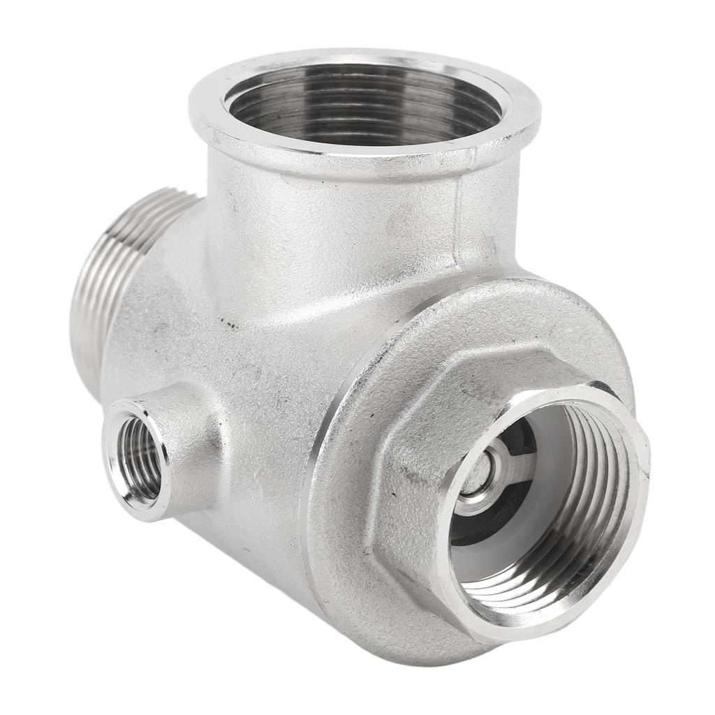 5 Way Check Valve DN32 Aluminium Alloy Backflow Preventer Female Male Spring Thread Preventer
