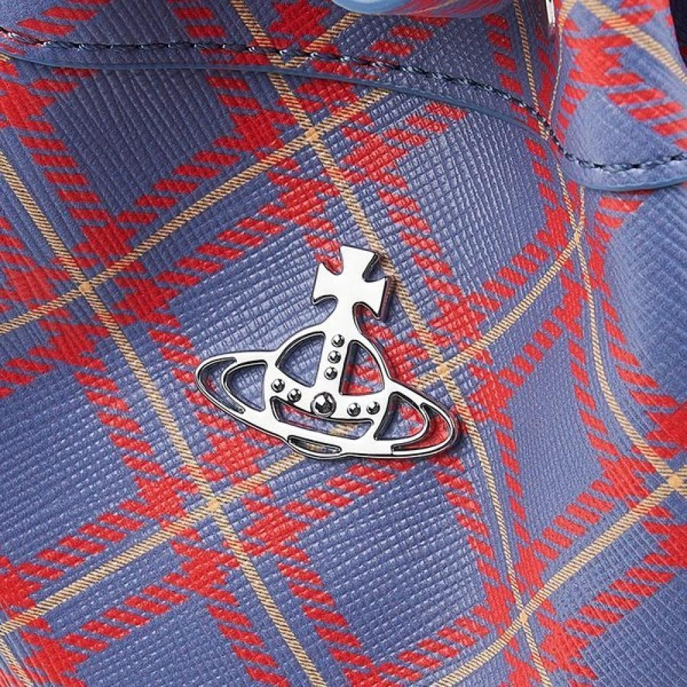 Vivienne WeStwood Damen S Signatur-Karos Schultertasche K302