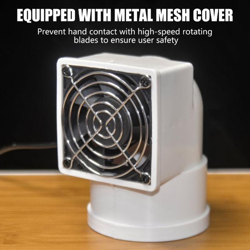 12V Bathroom Extractor Fan Quiet Duct Extractor Air Boosters Fan Ventilation Exhaust Air Blower Ventilator Fan Home
