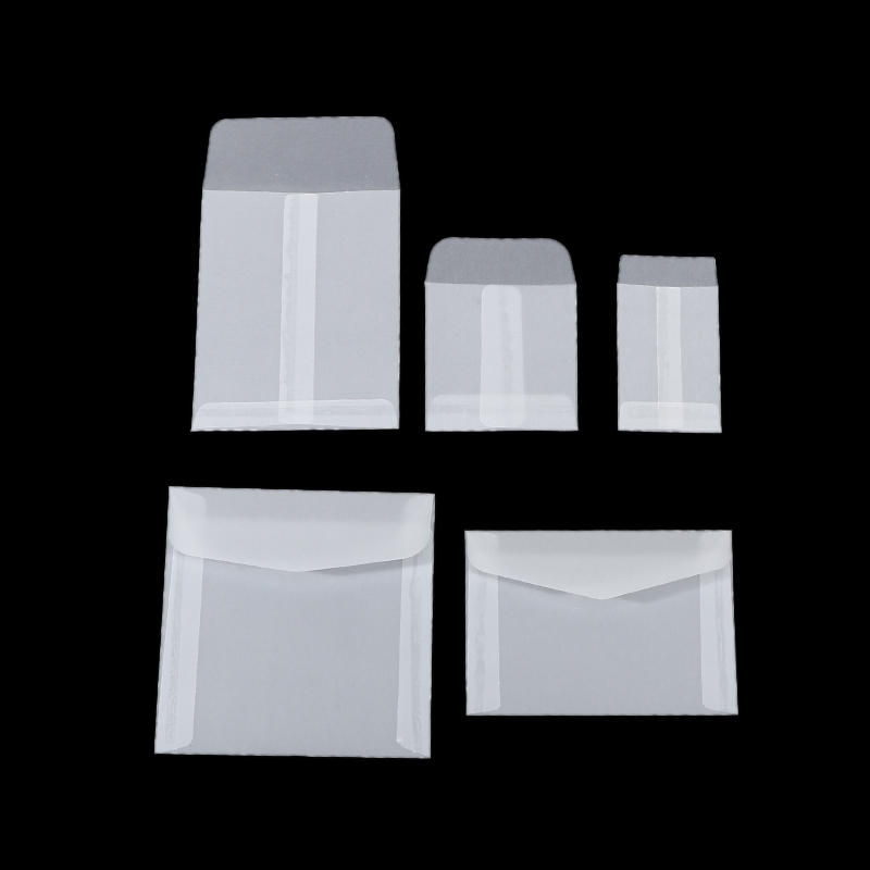 50Pcs Semi-transparent Paper Envelopes Simple Envelopes For Wedding Invitations Greeting Cards Gift Packaging