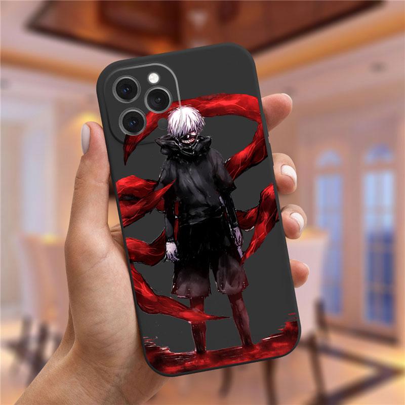 Japanese Anime Tokyo Ghoul Japan Suave Phone Case For iPhone 13 Mini 12 11 Pro Max 7 8 6s Plus XS Max XR Back Fundas Coque Cover