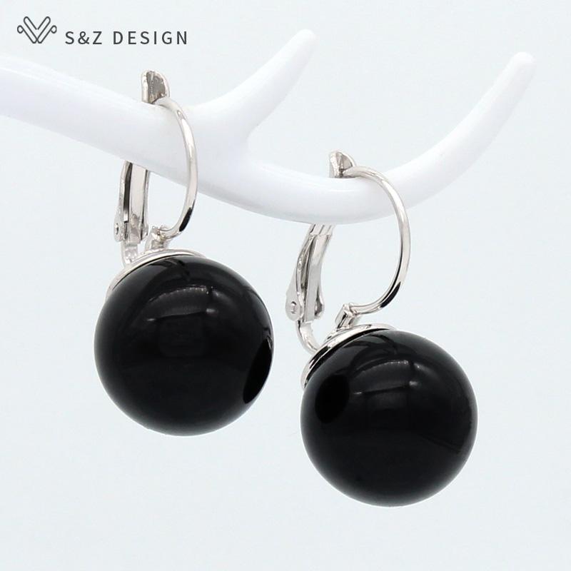 

Модные большие круглые серьги-капли с искусственным жемчугом для женщин и девочек, ювелирные изделия для свадебной вечеринки, серьги цвета розового золота