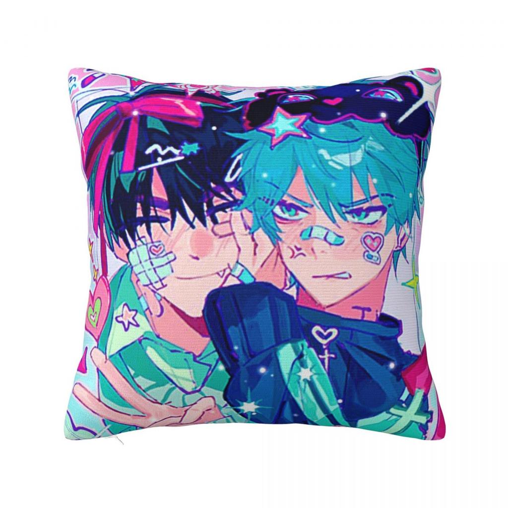 Alien Stage Anime Pillow Covers Home Luka Ivan Till Mizi Cushion Case Cool Decorative Pillow Cover 45*45