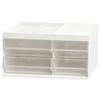 Desktop High Aesthetic Minimalist Storage Box, Large Capacity Dust-proof Plastic Pen Holder