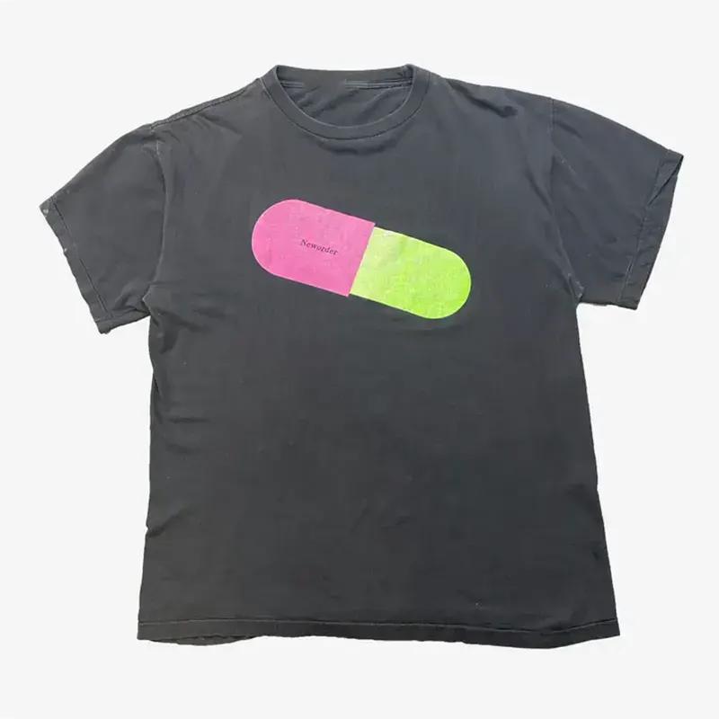 Art New Order Alternative Rock Band Tshirt 100 Cotton Graphic Tee Unisex Unisex Summer Streetwear