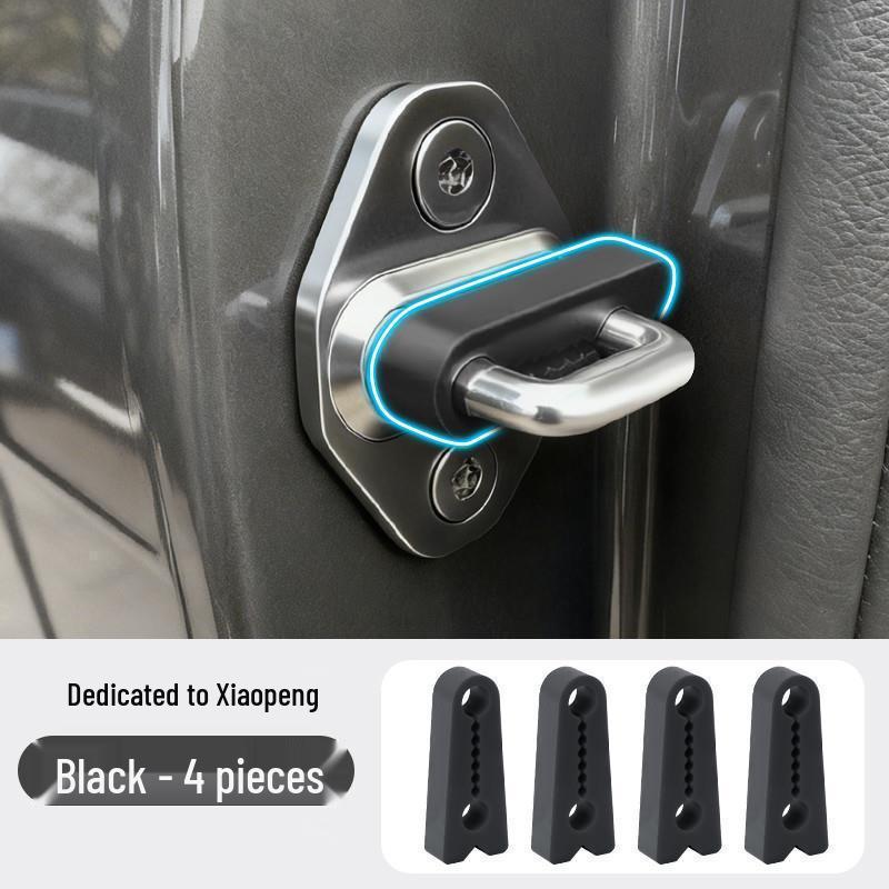 Pads Absorbant les Chocs en Silicone pour Serrures de Portes de Voiture pour XPeng P7i, P5, G6, G9, MONA M03